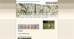 Desktop Screenshot of norvik.de