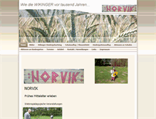 Tablet Screenshot of norvik.de